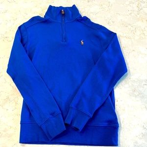 New!! Polo Ralph Lauren Blue Long Sleeve Sz M